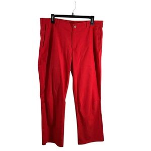 Nike X Tiger Woods Collection Men's Red Golf Pants